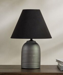 Marbella Ceramic Table Lamp with Fabric Shade - 32...