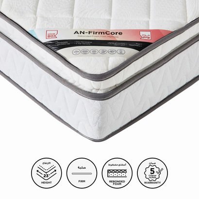 Luno FirmCore Pillow Top Rebonded Foam Queen Mattr...