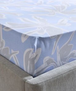 Malta Evelyn Printed Cotton Twin Fitted Sheet - 12...