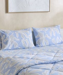Malta Evelyn 3-Piece Printed Cotton Super King Com...