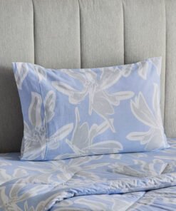 Malta Evelyn 2-Piece Printed Cotton Single Duvet C...