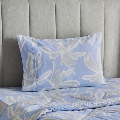 Malta Evelyn 2-Piece Printed Cotton Single Duvet C...