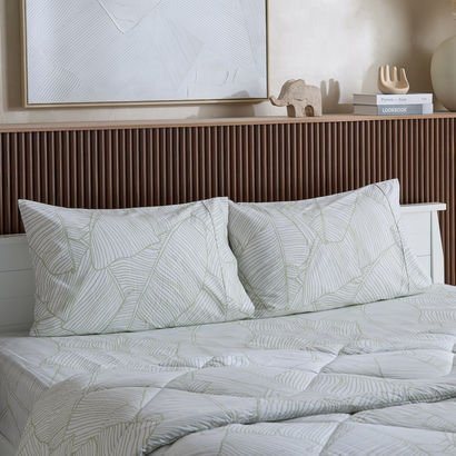 Malta-Sylva 3-Piece Printed Cotton Super King Comf...
