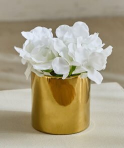 Areos Ceramic Pot Hydrangea Arrangement - 15x15x13...