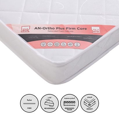 Luno Ortho Plus Firm Core Rebonded Foam Single Mat...