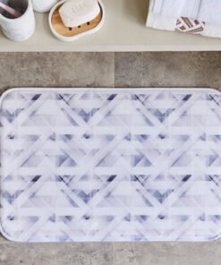 Amore Della Memory Foam Printed Bath Mat - 45x70 c...