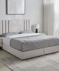 Curvy Galaxy Queen Upholstered Bed - 140x200 cm