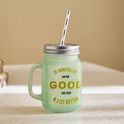 Harmony Focus On The Good Mason Jar