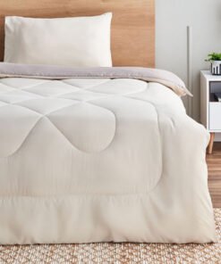 Derby 2-Piece Reversible Microfiber Twin Comforter...