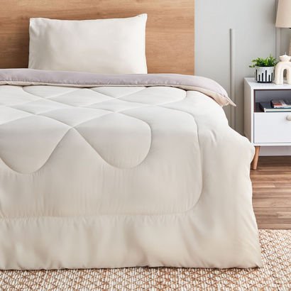 Derby 2-Piece Reversible Microfiber Twin Comforter...
