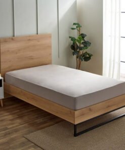 Derby Solid Microfiber Twin Fitted Sheet - 120x200...