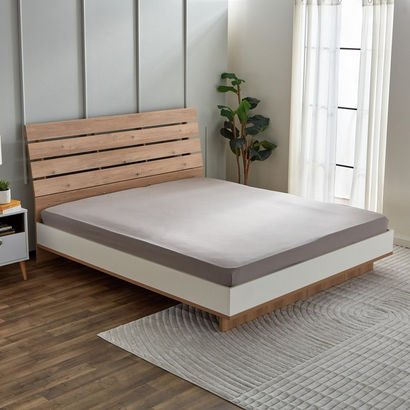 Derby Solid Microfiber King Fitted Sheet - 180x200...