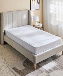 Derby Solid Microfiber Twin Fitted Sheet - 120x200...