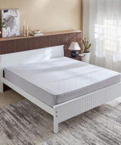 Derby Solid Microfiber Double Fitted Sheet - 140x2...