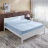 Derby Solid Microfiber King Fitted Sheet - 180x200...
