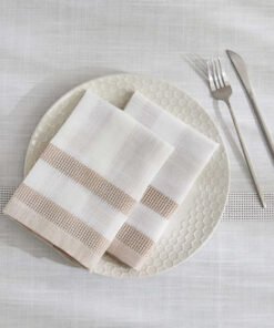 Lacelle 2-Piece Linen Look Napkin Set - 40x40 cm