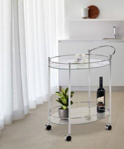 Bren 2-Tier Serving Trolley