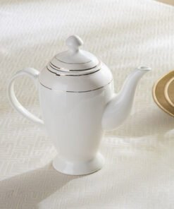 Rib Porcelain Teapot - 1.5 L