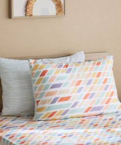 Nora Prism 2-Piece Microfibre Pillow Cover Set - 5...