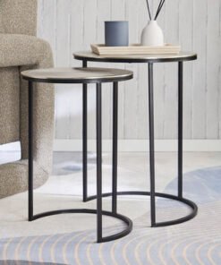 Cavon Dublin Ray Aluminium Cladding Nest of Tables...