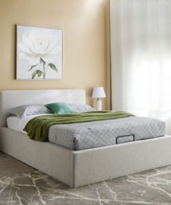 Liberty Upholstered Hydraulic Storage Queen Bed - ...