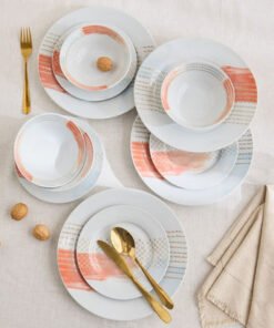 Premia 12-Piece Porcelain Dinner Set - Serves 4