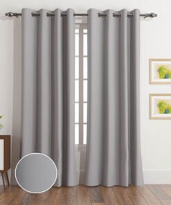 UNI Blackout 4-Piece Curtain Set - 140x240 cm