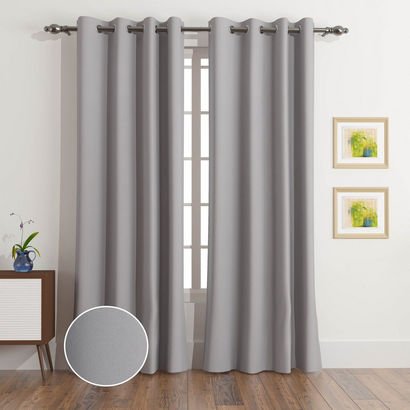 UNI Blackout 4-Piece Curtain Set - 140x240 cm