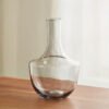 Atlanta Smoked Glass Bud Vase - 15.5x25 cm