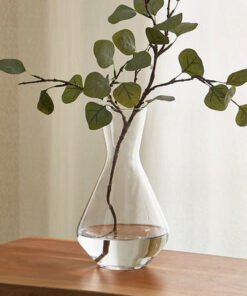 Atlanta Clear Glass Vase - 16.5x28 cm