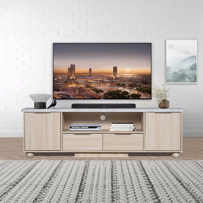Island TV Unit for TV's upto 70 inches with 2-Doo...