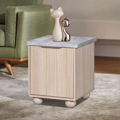 Island End Table with 1 Drawer