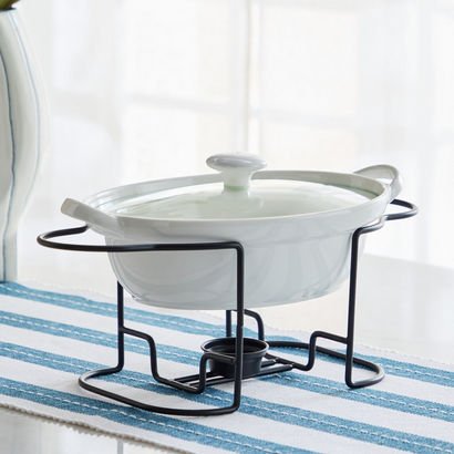 Supreme Oval Food Warmer with Lid - 30x19.2x8.5 cm