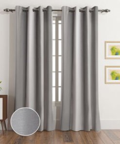 Isla Dupioni Blackout Single Curtain - 140x240 cm