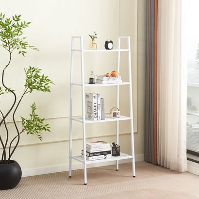 Simon 4-Tier Ladder Bookshelf Plant Stand