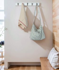 Cosmo Wall Mounted Flip 5-Hook Rack