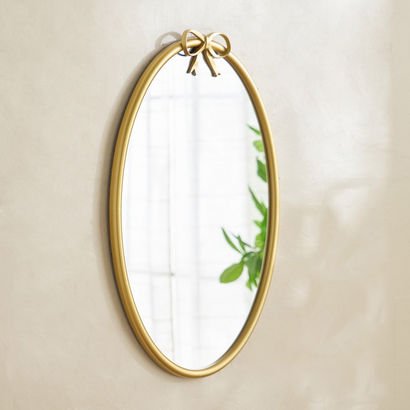 Ebern Classic Bow Mirror - 40x63.5x3 cm