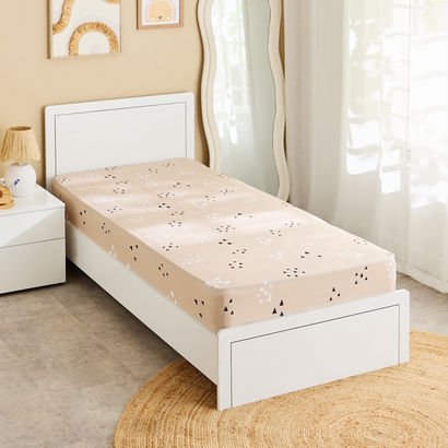 Joy Slumber Safari Single Microfibre Fitted Sheet ...