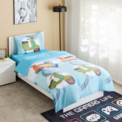 Tom 2-Piece Slumber Ride Glide Single Microfibre C...