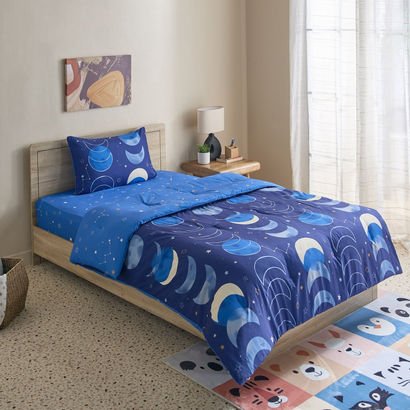 Tom Slumber 2-Piece Galactic Twin Microfibre Comfo...