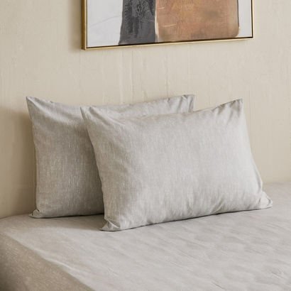 Madison Luton 2-Piece Printed Cotton Pillow Cover ...