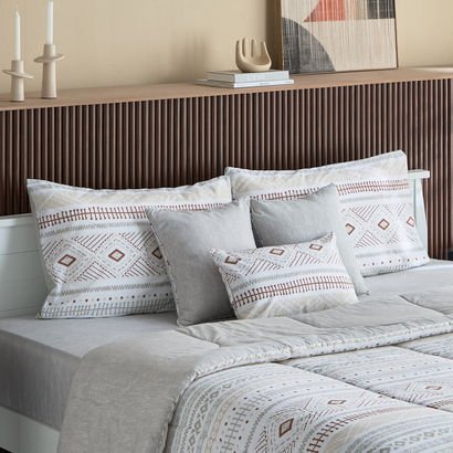 Madison Luton 7-Piece BIAB-Cotton King Comforter S...