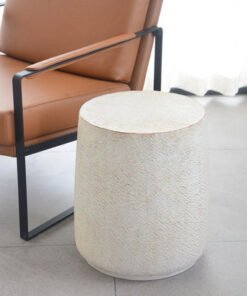Menlo Polyresin Accent Table