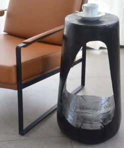 Duke Large Polyresin Accent Table