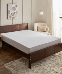 White Haven Geta Percale Cotton Queen Fitted Sheet...