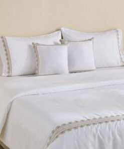 White Haven Sunara 5-Piece Embroidered Cotton King...