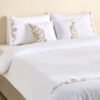 White Haven Ornamo 5-Piece Embroidered Cotton King...