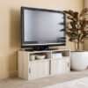 Libra 2-Sliding Door Low TV Unit for TVs up to 50 ...
