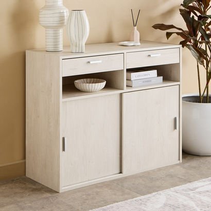 Libra 2-Sliding Door Sideboard with 2 Drawers