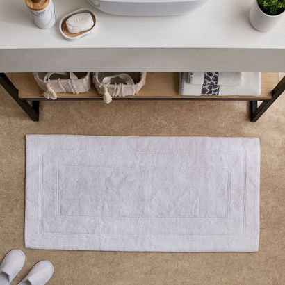 Luxy Bliss Daytona Reversible Cotton Bath Mat - 60...